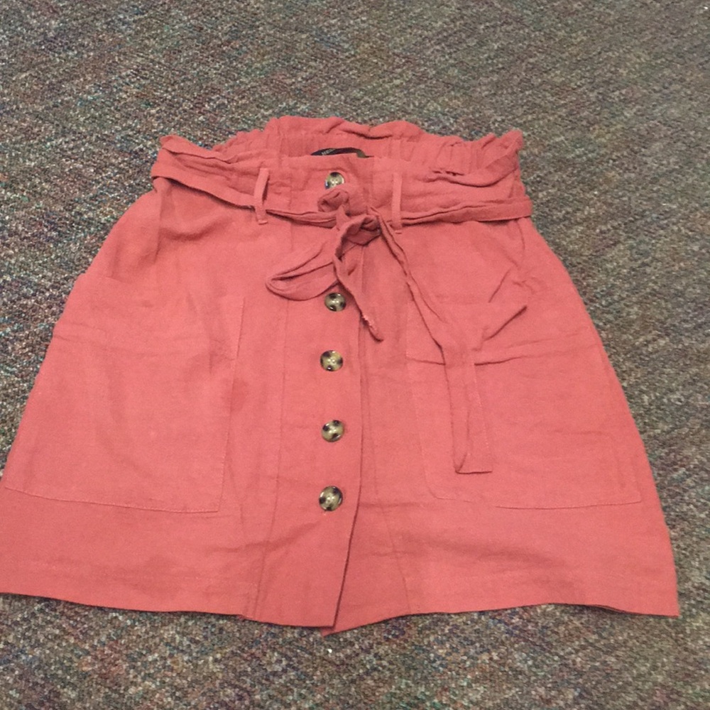 Burnt Orange Skirt